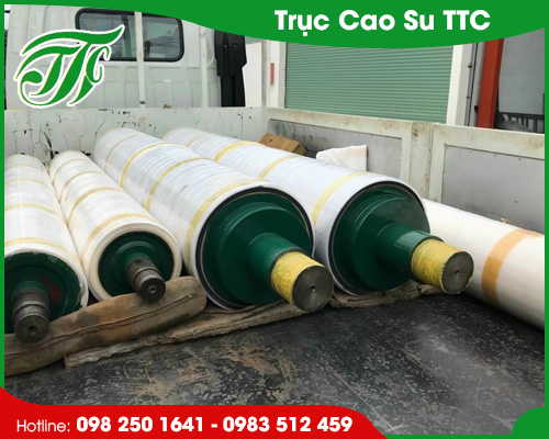 Trục cao su ngành vải sợi - dệt nhuộm